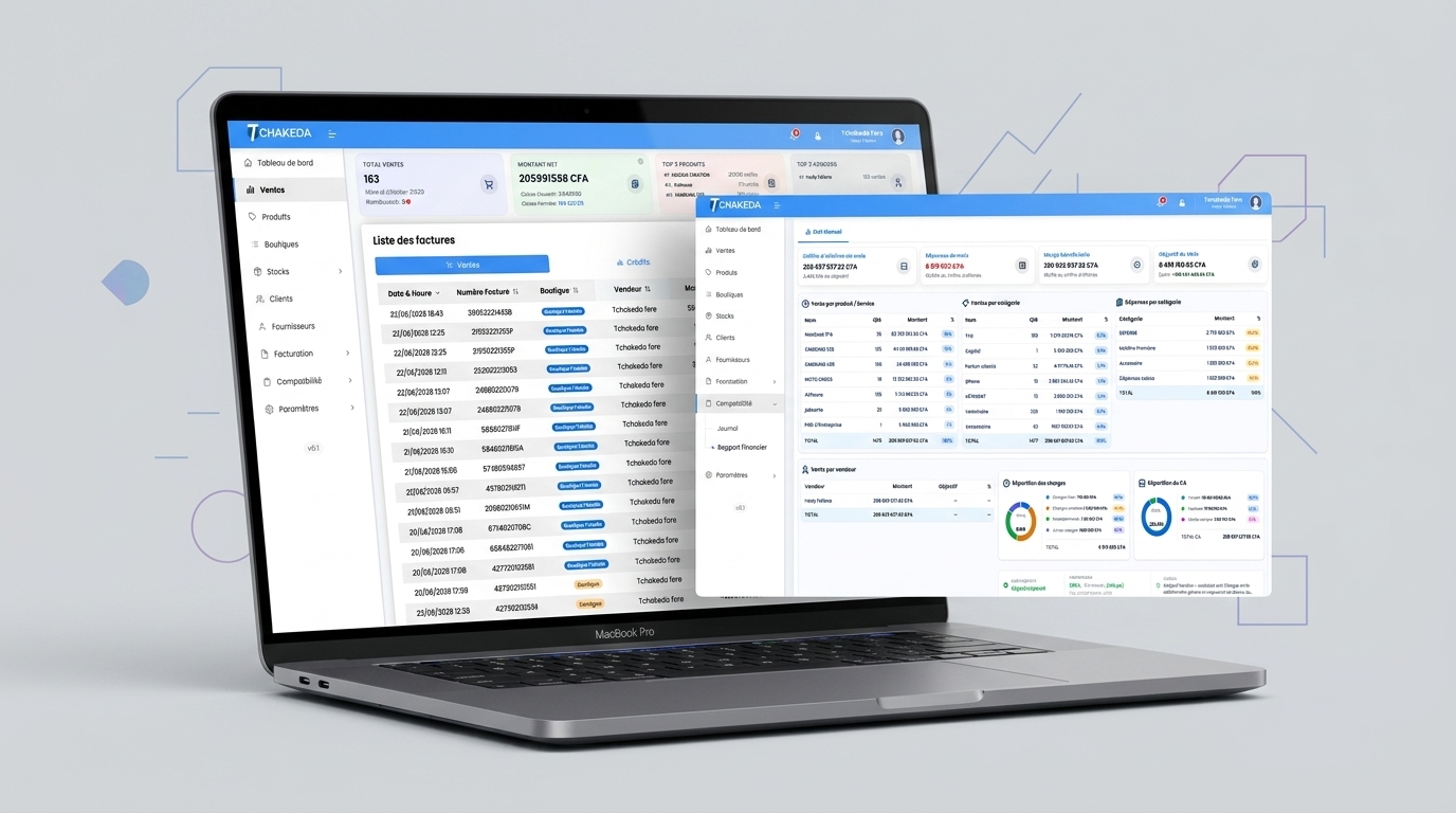Tchakeda — Plateforme SaaS multi-tenant